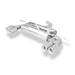 Fox Exhaust Silenciador trasero VW Eos 1F, salida derecha/izquierda - 2x80 Tipo 13 derecha/izquierda