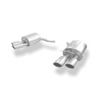 Fox Exhaust BMW E63/64 645i 650i Silenciador trasero derecho/izquierdo - 2x115x85 Tipo 44 derecho/izquierdo