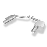 Fox Exhaust Silenciador trasero derecho/izquierdo para Chrysler 300C 3.5L - 1x100 Tipo 17 Derecho/Izquierdo