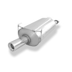 Fox Exhaust Silenciador trasero Honda Integra Type R Type DC2 - 1x90 Tipo 13