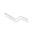 Fox Exhaust Tubo de repuesto para el presilenciador del Honda Prelude IV BB2/3 - Imagen 3