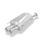 Fox Exhaust Silenciador de escape para Honda Prelude IV BB2/3 - 2x76 Tipo 13