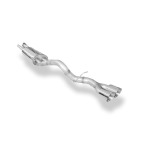 Fox Exhaust Sistema de escape parcial para Hummer H2 desde el convertidor catalítico - 2x114 Tipo 25