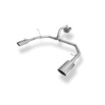 Fox Exhaust Mitsubishi Pajero IV - V80 Sistema de escape parcial desde el convertidor catalítico, salida derecha/izquierda - 140x90 T32 derecha/izquierda