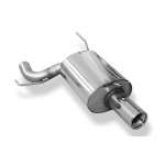 Fox Exhaust Silenciador trasero Mitsubishi Lancer Evolution VII/VIII Ø70mm - 1x90 Tipo 13