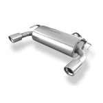 Fox Exhaust Silenciador trasero Mitsubishi Lancer Ralliart, salida derecha/izquierda - 1x100 Tipo 17 derecha/izquierda