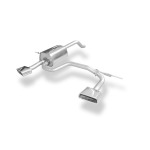 Fox Exhaust Silenciador trasero Renault Clio IV, salida derecha/izquierda - 145x65 tipo 59 derecha/izquierda