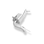 Fox Exhaust Silenciador trasero Renault Megane III Coupé - 1x70 Tipo 10 no visible
