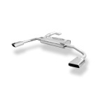 Fox Exhaust Silenciador trasero Renault Avantime, salida transversal derecha/izquierda - 145x65 tipo 59 derecha/izquierda