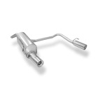 Fox Exhaust Salida del silenciador trasero derecha/izquierda para Seat Arosa 6H/VW Lupo 6X - 1x90 Tipo 13 derecha/izquierda
