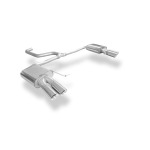 Fox Exhaust Seat León 5F ST - Cupra 265/280/290 Silenciador trasero derecho/izquierdo - 2x80 Tipo 25 derecho/izquierdo
