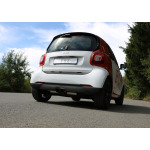 Fox Exhaust Silenciador trasero Smart Fortwo 453, salida central - 2x80 Tipo 14 - Imagen 4