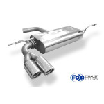 Fox Exhaust VW Scirocco - 13 Silenciador trasero - 2x76 Tipo 17