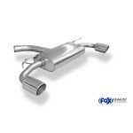 Fox Exhaust Silenciador trasero del eje rígido del VW Golf VII Facelift, derecho/izquierdo - 1x100 tipo 16 derecho/izquierdo