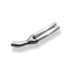 Fox Exhaust Tubo de conexión Audi RS4 B5 76/2x70 con adaptador 2x60, apto para los catalizadores originales.