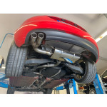Fox Exhaust Silenciador trasero Audi TT 8J 1.8l - 2x90 Tipo 17 - Imagen 6