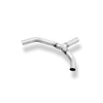 Fox Exhaust Tubo en Y para Audi A4 B9 - 2WD, compatible con AU121043-xxx y AU121040-MSD