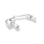 Fox Exhaust Silenciador trasero derecho/izquierdo para Chrysler 300C SRT8 - 1x100 Tipo 17 Derecho/Izquierdo
