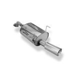 Fox Exhaust Silenciador trasero de salida única para Honda Civic 6 - Coupé EJ6 - 1x100 Tipo 24