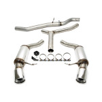 Sistema de escape doble de acero inoxidable TA Technix de 1x100 mm, apto para Audi A4/A5 B8 2.7TDI 2WD + A4/A5 B8 3.0TDI Quattro. (02AU017-​10D)