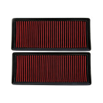 Filtro de aire deportivo TA Technix apto para AMG / Mercedes Benz Clase C/CLS (C216/C218) / Clase E (S/W212) / Coupé/Cabriolet (C/A207) / Clase G (W463) / Clase GL/GLC/GLE/GLS (X/W166+C292) / Clase M (W166) / Clase S (W221/222) / Clase SL (R231) (40MB014P)