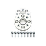 Kit de espaciadores de rueda TA Technix para pernos de rueda OEM, 25 mm por lado/50 mm por eje, PCD 4x100, orificio central 57.1 (4100-​B25P)