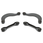 Juego de brazos de control TA Technix pequeños, adecuados para el eje trasero de Ford Focus I+II / Focus II Cabriolet / Focus C-Max / C-Max / Mazda 3 / Mazda 5 / Volvo C30 / C70 II Cabriolet / S40 II / V50 (52FO0019)