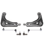 Juego de brazos de control grandes TA Technix apto para Ford Fiesta III hasta el año modelo 12/93/Fiesta Van/Courier Van (53FO0005)