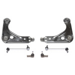 Juego de brazos de control TA Technix grandes, adecuados para Ford Fiesta III Facelift/ Fiesta Van/Courier Van/Ka (53FO0006)