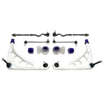 Juego de brazos de control TA Technix con bujes de poliuretano aptos para BMW Serie 3 E46 / Z4 (55BM0003)