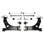 Juego de brazos de control TA Technix con bujes de poliuretano aptos para VW Golf V+VI (55VW0110)