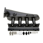 Colector de admisión TA Technix, color negro, apto para motores 1.8T Audi / Seat / Skoda / VW (76VW008)