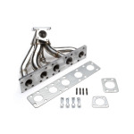 Colector de turbo de acero inoxidable TA Technix apto para Audi 80/100/200/A6/Coupé/Quattro S2/RS2/S4/S6/5 cilindros 20V (77AU004)
