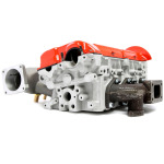 Colector de turbo fundido TA Technix con brida T3 y conexión para válvula de descarga para motores VW de 1.8/2.0-16V (79VW007) - Imagen 4