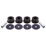 Casquillos de poliuretano TA Technix aptos para BMW Serie 1 E81/82/87/88 / Serie 3 E90-93 / Rodamiento delantero en el soporte del eje trasero / Rodamiento central (84BM041)