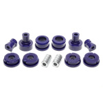 Kit de bujes de poliuretano TA Technix de 12 piezas / Eje delantero con barra estabilizadora de Ø 19 mm / Excéntrico M3 / Apto para BMW Serie 3 E30 (85BM001-119M3)
