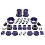 Kit de bujes de poliuretano TA Technix de 32 piezas / Eje delantero + eje trasero / Eje delantero con barra estabilizadora de Ø 23 mm / Eje trasero con barra estabilizadora de Ø 14 mm / Apto para BMW Z3 Roadster/Coupé serie E36 (85BM002-324Z314)