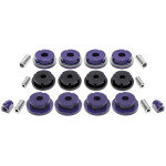 Kit de bujes de poliuretano TA Technix de 20 piezas / Eje trasero con barra estabilizadora de Ø 15 mm / Apto para BMW Serie 3 E46 / E46 Compact (85BM003-215)