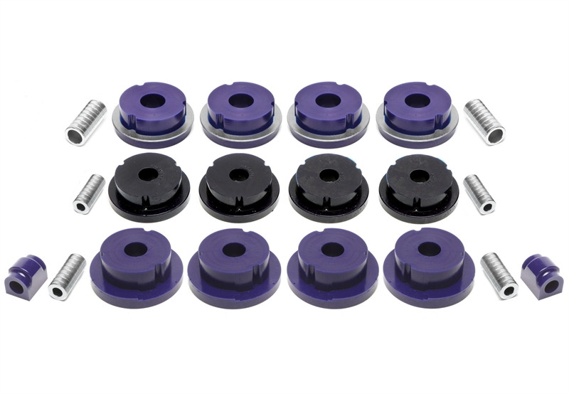 image_db_85BM003-218 Kit de bujes de poliuretano TA Technix de 20 piezas / Eje trasero con barra estabilizadora de Ø 18 mm / Apto para BMW Serie 3 E46 / E46 Compact (85BM003-218) - Imagen 1