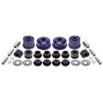 Kit de bujes de poliuretano TA Technix, 30 piezas / eje delantero con barra estabilizadora de 18 mm + eje trasero Ø 71,5 mm / apto para VW Polo 6N2 (85VW006-318715)