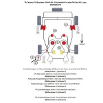Kit de bujes de poliuretano TA Technix de 30 piezas / Eje delantero con barra estabilizadora de 18 mm + Eje trasero Ø 58 mm / Apto para Seat Arosa (6H) / VW Lupo (6X/6E) / Polo (6N+6N2) (85VW006-318) - Imagen 2