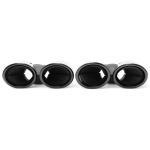 Punta de escape atornillable TA Technix "doble diseño" en negro/brillante, apta para Porsche 911 Carrera modelos 2013-2015. (96PO038) - Imagen 2