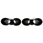 Punta de escape atornillable TA Technix "doble diseño" en negro/brillante, apta para Porsche 911 Carrera modelos 2013-2015. (96PO038) - Imagen 3