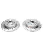 Juego de discos de freno TA Technix Sport, eje trasero, apto para Opel Insignia/Saab 9-5 (EVOBS1841P)