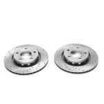 Juego de discos de freno TA Technix Sport, eje trasero, apto para Audi A6 4B / A8 4D (EVOBS20202P)