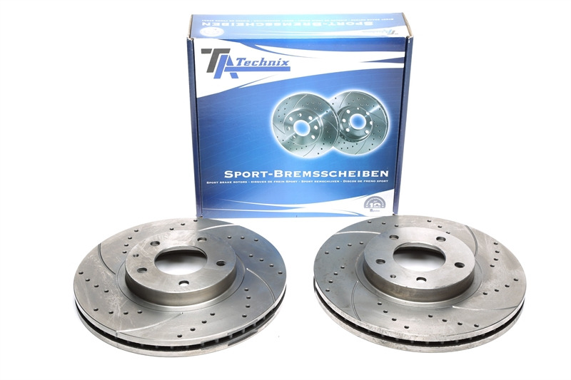 image_db_EVOBS20259P Juego de discos de freno TA Technix Sport, eje delantero, apto para Mazda MPV II (EVOBS20259P) - Imagen 1