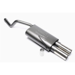 Silenciador trasero TA Technix Sport 2x76mm apto para Fiat Punto II (EVOFP2E276)