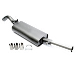 Silenciador trasero TA Technix Sport de 1x60 mm apto para VW Golf II (EVOG2E60)