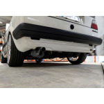 Silenciador trasero TA Technix Sport con tubo en S de 1x60 mm, apto para VW Golf II. (EVOG2E60S) - Imagen 3