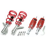 Kit de suspensión coilover TA Technix apto para Honda Civic VII Hatchback, Civic VII Sedán y Civic VII Coupé. (*EVOGWHO02)